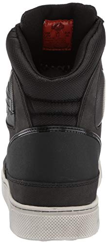 Harley-Davidson Footwear Men's Vardon Sneaker, Black, 10