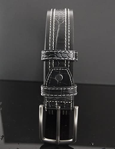 Cinturón de vaquero occidental para hombre, estilo punk rock