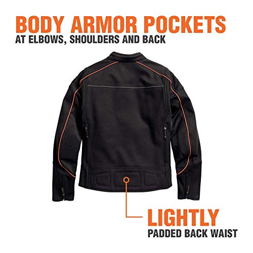 Chaqueta de equitación elástica Manitowoc para hombre Harley-Davidson