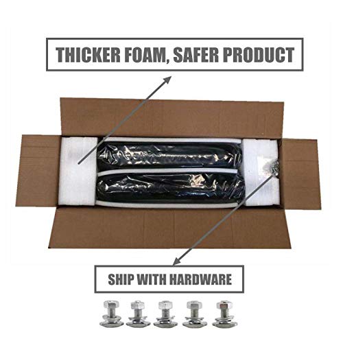 SHARKROAD 4.0" Chrome Slip Ons Muffler Exhaust For Harley Davidson 1995-2016 Touring,Fit Street Glide, Road Glide, Road King, Electra Glide, Ultra Limited, 21CC