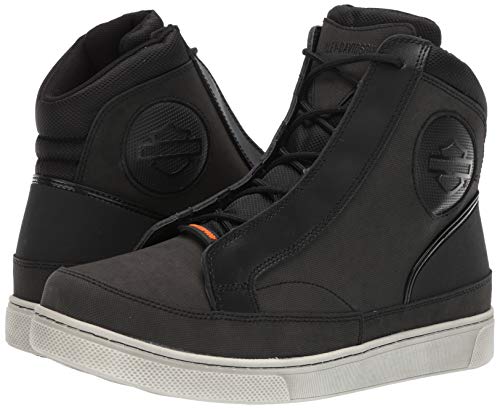 Harley-Davidson Footwear Men's Vardon Sneaker, Black, 10
