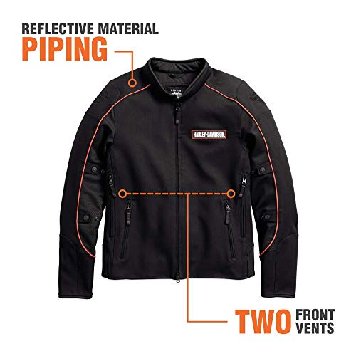 Chaqueta de equitación elástica Manitowoc para hombre Harley-Davidson