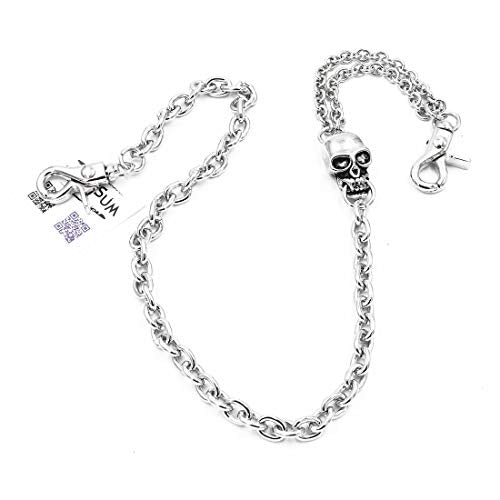 Cadena de calavera, diseño de monedero