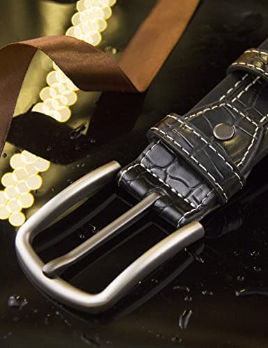 Cinturón de vaquero occidental para hombre, estilo punk rock