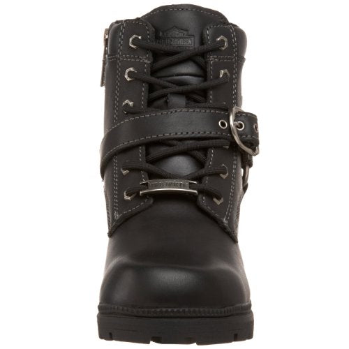 Harley-Davidson Women's Tegan Ankle Boot ,Black,7.5 M US