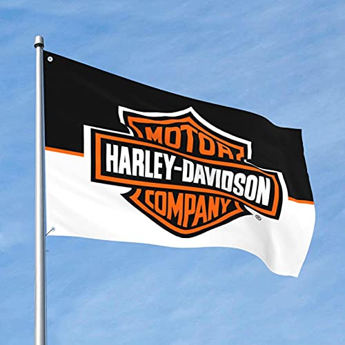 Bandera de regalos para amantes de la motocicleta, 3 x 5 pies, color vivo y a prueba de decoloración, decoración del hogar, decoración de jardín, decoración para exteriores e interiores
