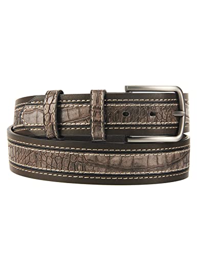 Cinturón de vaquero occidental para hombre, estilo punk rock