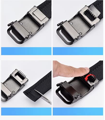 Cinturones de lujo para hombre, cuero de águila utilizado