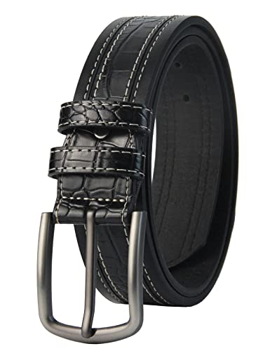 Cinturón de vaquero occidental para hombre, estilo punk rock