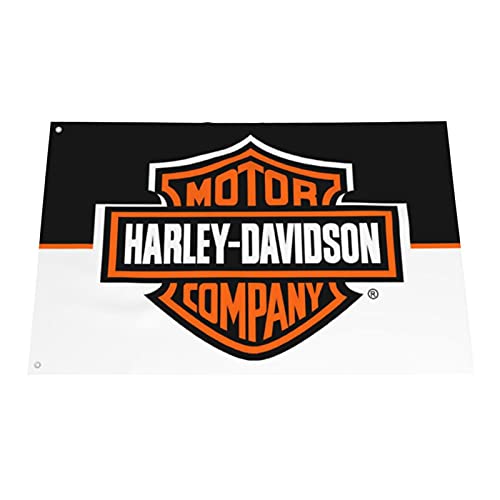 Bandera de regalos para amantes de la motocicleta, 3 x 5 pies, color vivo y a prueba de decoloración, decoración del hogar, decoración de jardín, decoración para exteriores e interiores