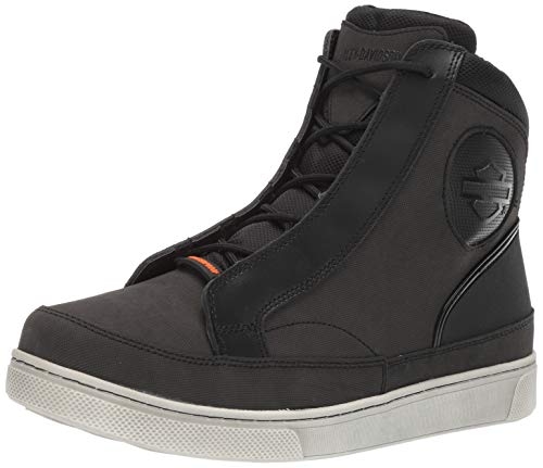 Harley-Davidson Footwear Men's Vardon Sneaker, Black, 10