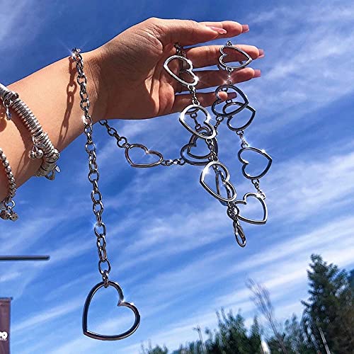 Cadena de cuerpo de metal para mujer, cadena de cintura para el vientre