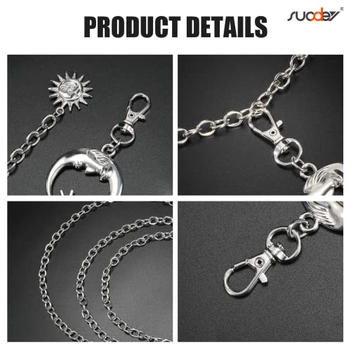 Cadena de cuerpo de metal para mujer, cadena de cintura para el vientre