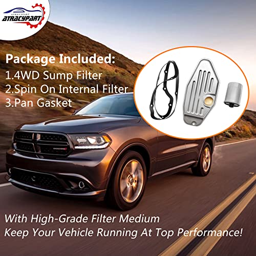 Kit de filtro de transmisión 4WD Deep Pan|Reemplazo para Chrysler, Dodge, Jeep 1999-UP