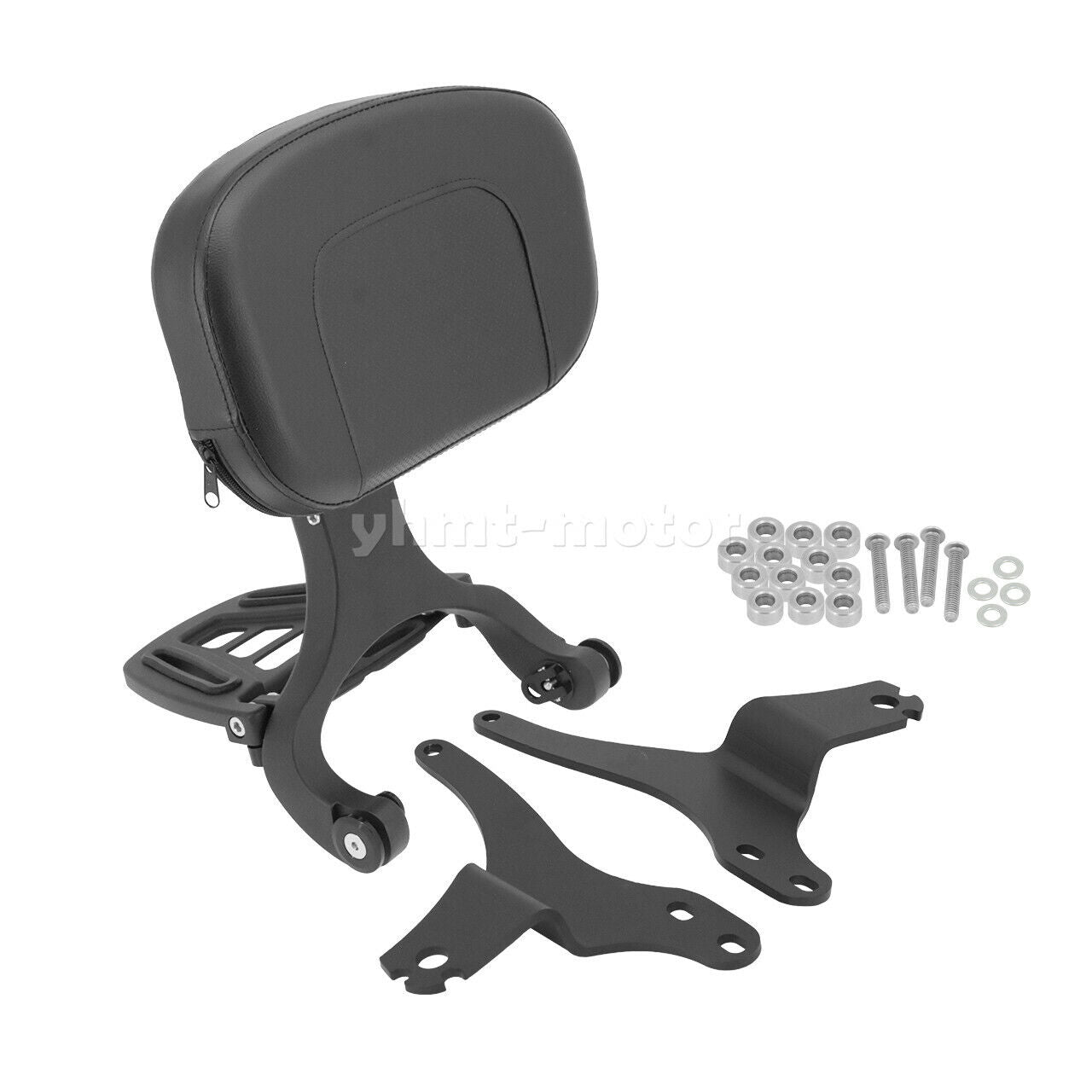 Montaje ajustable del respaldo del pasajero del conductor apto para Harley Touring 1997-2008