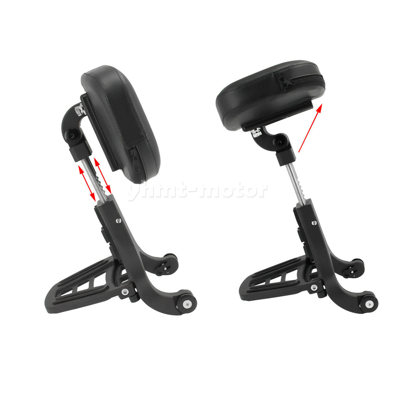 Montaje ajustable del respaldo del pasajero del conductor apto para Harley Touring 1997-2008