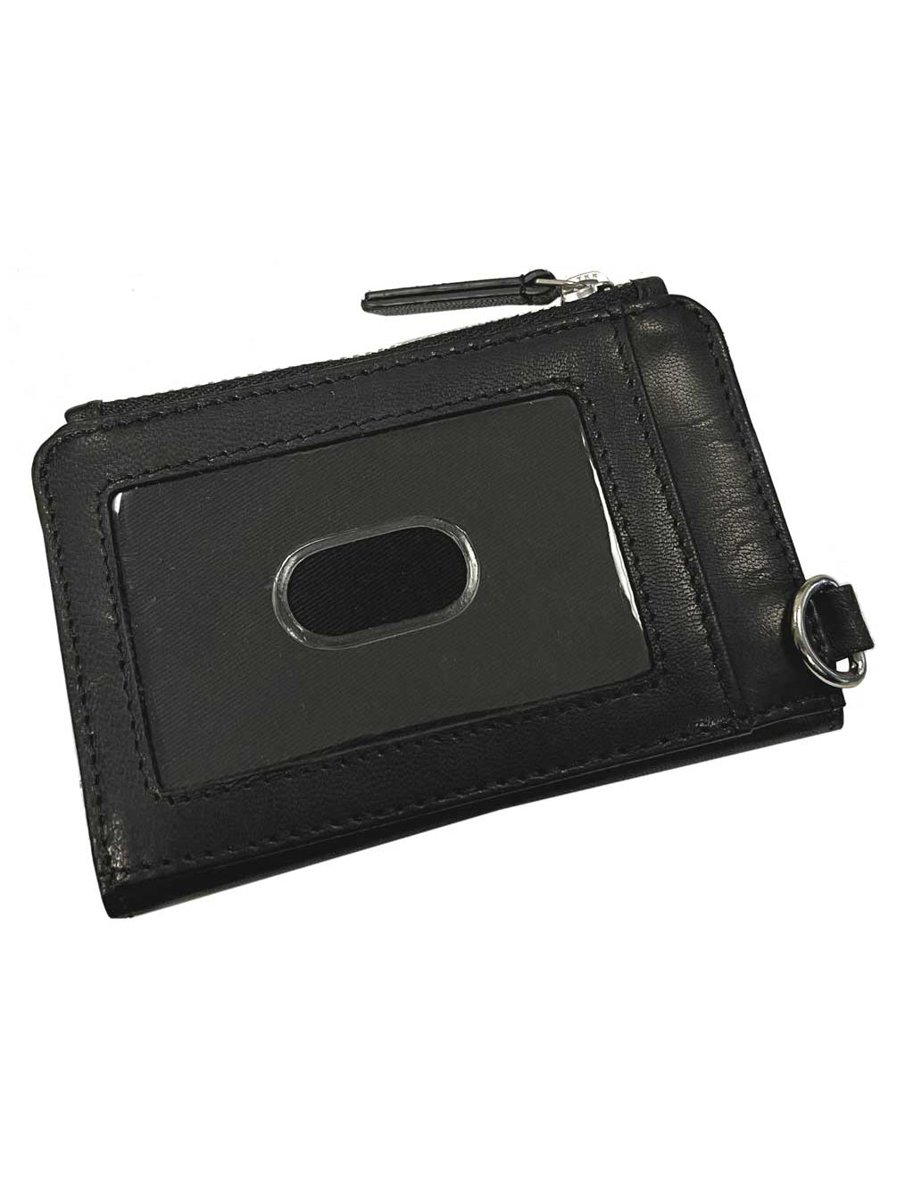 Harley-Davidson Women's Rockin' Roses Bar & Shield Small Zip Wallet - Black, Harley Davidson