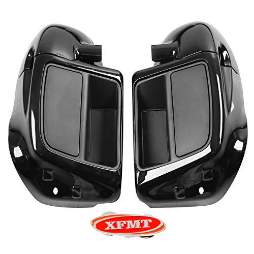 Carenadura inferior ventilada para las piernas tipo guantera, modelos FLT, FLHT, FLHTCU, FLHRC, Road King, Street Glide, Electra Glide, Ultra-Classic, Road Glide
