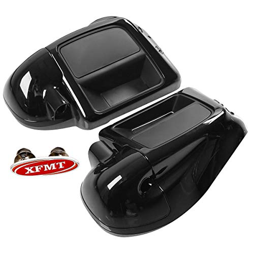 Carenadura inferior ventilada para las piernas tipo guantera, modelos FLT, FLHT, FLHTCU, FLHRC, Road King, Street Glide, Electra Glide, Ultra-Classic, Road Glide