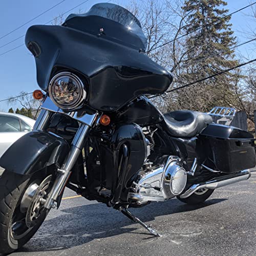 Carenadura inferior ventilada para las piernas tipo guantera, modelos FLT, FLHT, FLHTCU, FLHRC, Road King, Street Glide, Electra Glide, Ultra-Classic, Road Glide