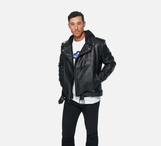 Chaqueta de cuero 3 en 1 Potomac para hombre