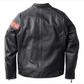 Chaqueta de cuero impermeable Hwy-100 para hombre