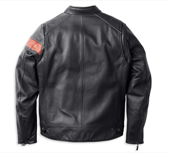 Chaqueta de cuero impermeable Hwy-100 para hombre