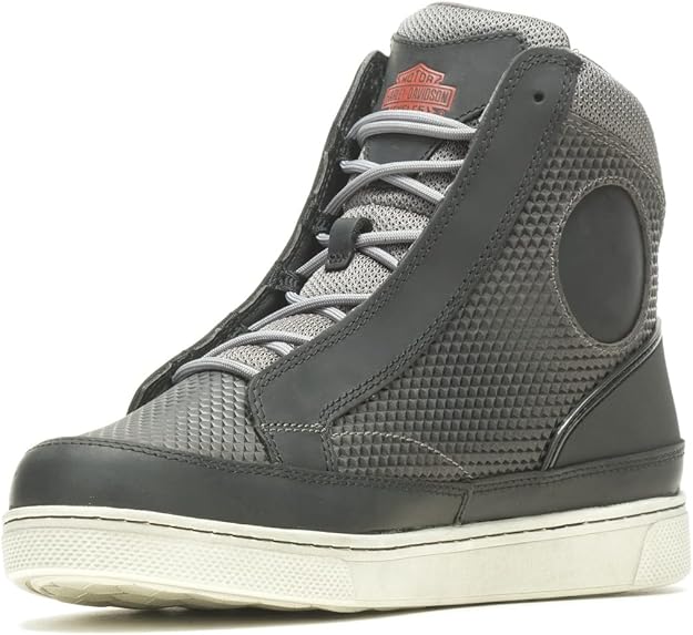 Harley-Davidson Footwear Men's Vardon Sneaker, Black