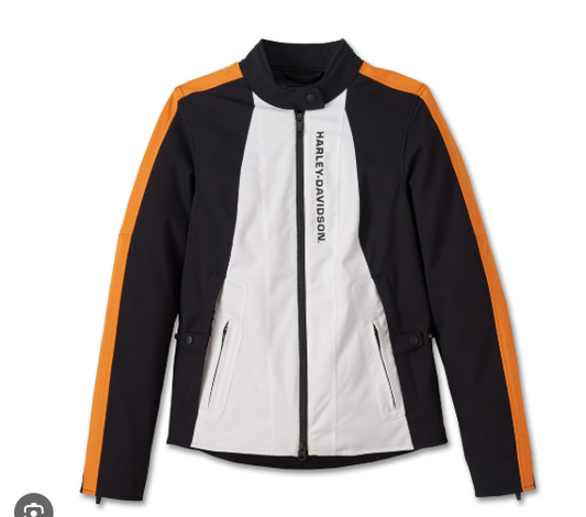 Harley Davidson HD Women's Fulton Triple Vent System Riding Jacket 97135 24VW