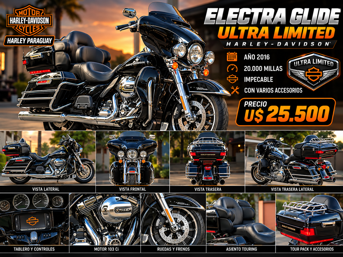 2016 Electra glide ultra limited