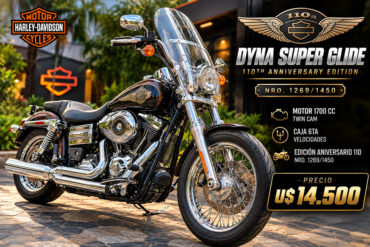 2013 Harley davidson Dyna Super Glide 110 Aniversario