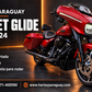Street glide 
Año 2024
Motor 117 CI
Recien importada
Varios extras
17.000 kms
Revisada y lista para rodar