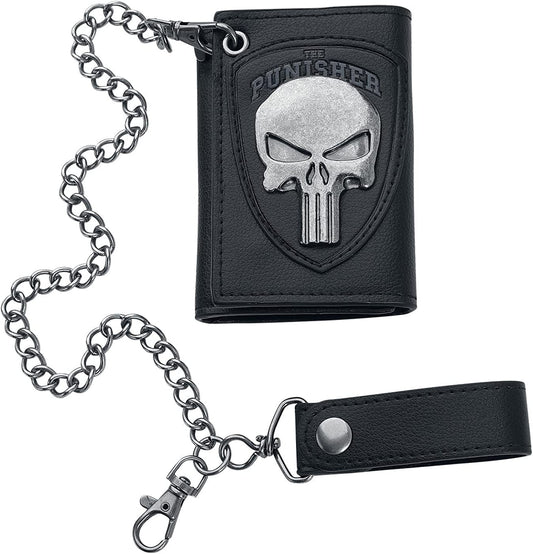 The Punisher Skull Logo - Cartera para hombre