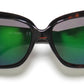Harley-Davidson Women's Foil H-D Crystals Sunglasses, Tortoise Frame/Green Lens, Harley Davidson