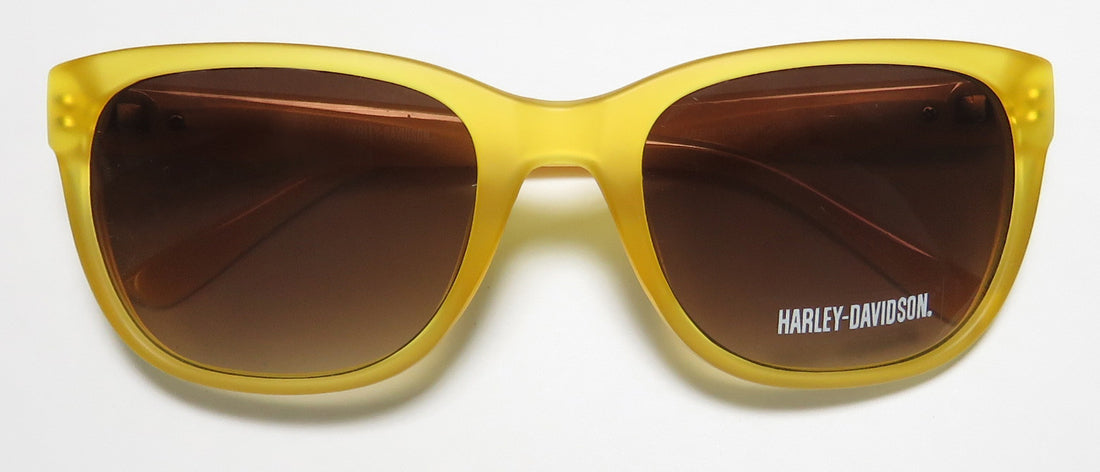 Harley-Davidson Women's Stone Embellished Sunglasses, Yellow Gold Frames, Harley Davidson