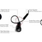Fram 2 X 5th Gen car door Motorcycle Shadow laser projector logo LED light for harley davidson All Model All year