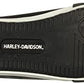 Harley-Davidson Footwear Men's Baxter Sneaker, Black/White