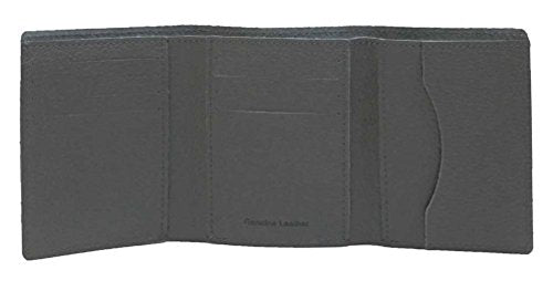 Harley-Davidson Men's Embroidered Willie G Skull Tri-Fold Wallet, XML6145-GRYBLK