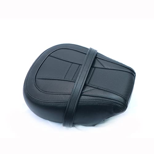 Juego de asiento de pasajero para Harley Touring Road King Street Glide Road Glide Electra Glide 2009-2021 asiento de conductor de cuero Pillion asiento de pasajero 09-21