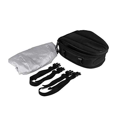 Bolsa de asiento para motocicleta, doble uso, impermeable, bolsa de almacenamiento, bolsa para guardar el casco