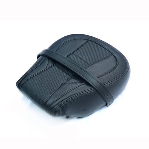 Juego de asiento de pasajero para Harley Touring Road King Street Glide Road Glide Electra Glide 2009-2021 asiento de conductor de cuero Pillion asiento de pasajero 09-21