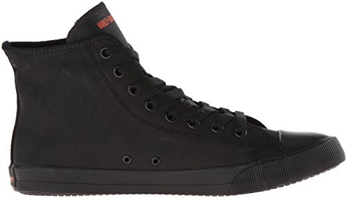 Harley-Davidson Footwear Men's Baxter Sneaker, Black/White
