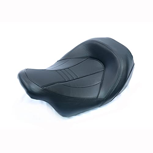 Juego de asiento de pasajero para Harley Touring Road King Street Glide Road Glide Electra Glide 2009-2021 asiento de conductor de cuero Pillion asiento de pasajero 09-21
