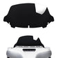 Amazicha 7" Smoke Wave Windshield Windscreen Compatible for 2014-2023 Harley Davidson Touring Street Glide/Electra Glide/Ultra Limited/Tri Glide FLHT FLHX FLHXS FLHTK (Tint)