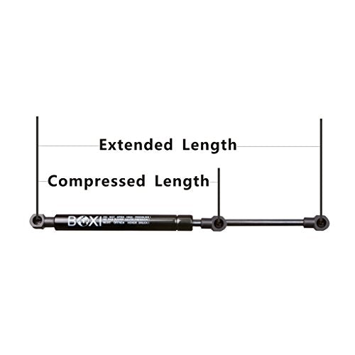 Qty(2) BOXI Hood Lift Supports Gas Springs Struts Shocks for Toyota 4Runner 2010-2019 | Hilux/Mark III 2010-2019 | Hilux/Revo 2010-2015 | Hilux/Revo 2017-2019 Hood 6761 534400W230