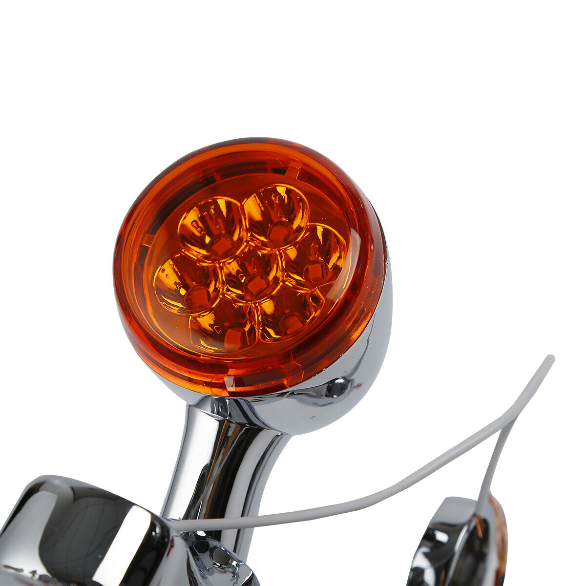 Soporte de luz antiniebla LED auxiliar de 4,5 "para Harley Road Glide 94-22