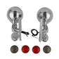 Soporte de luz antiniebla LED auxiliar de 4,5 "para Harley Road Glide 94-22