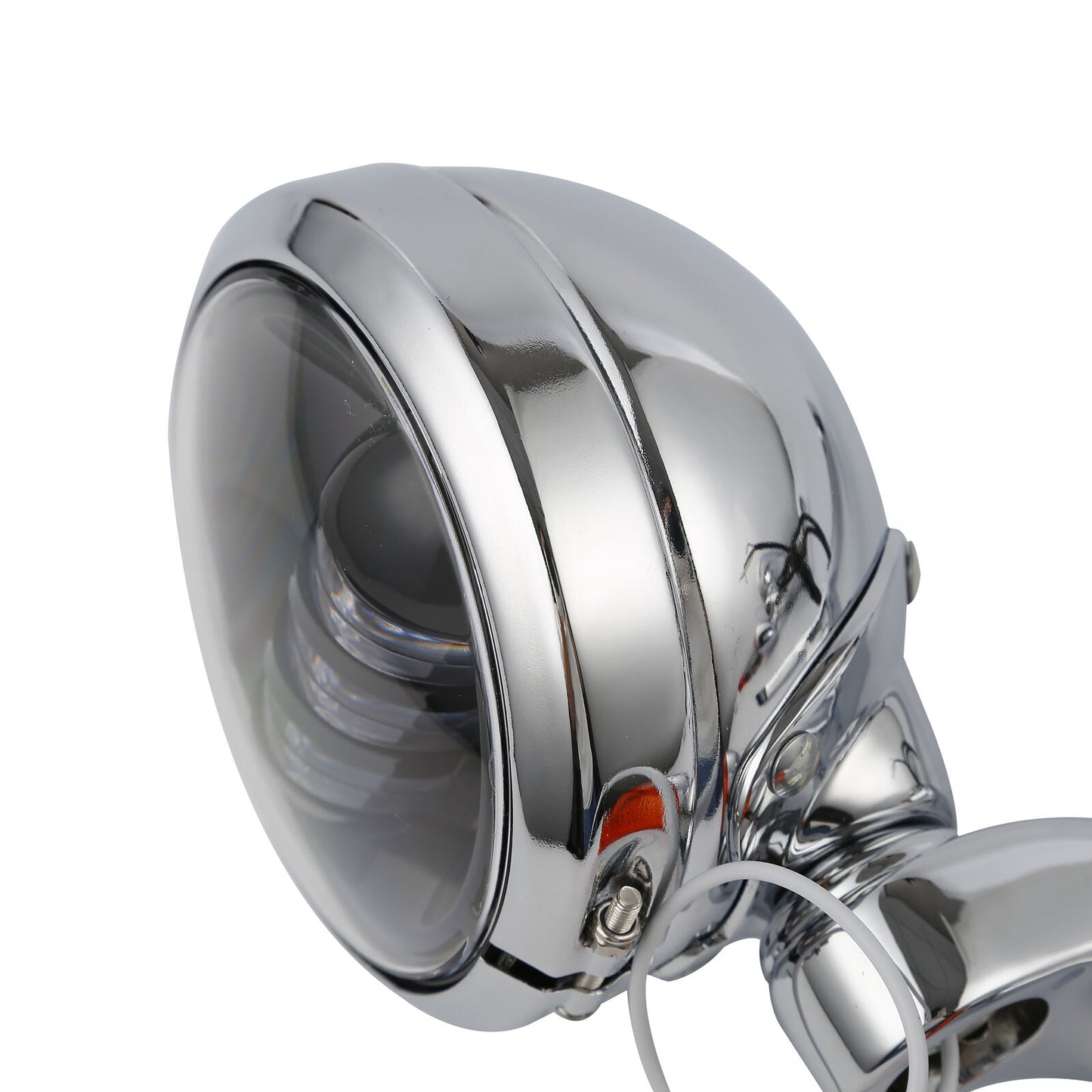 Soporte de luz antiniebla LED auxiliar de 4,5 "para Harley Road Glide 94-22