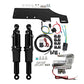 Kit de suspensión trasero Aire Rider + tanque de aire para Harley Touring 1994-2021 Road King FLHR Street Electra Glide FLHX FLHT Ultra Classic FLHTCU FLHTK FLHTP FLHTK Policía FLHTP FLHTK FLHTP