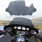 Amazicha 7" Smoke Wave Windshield Windscreen Compatible for 2014-2023 Harley Davidson Touring Street Glide/Electra Glide/Ultra Limited/Tri Glide FLHT FLHX FLHXS FLHTK (Tint)